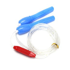 School Children Fitness Jump Ropes LED Light Up Skipping Kids Luminous Home Exercise Rope Sports Supplies Colorful Glowing Skipping Rope Handles Fast Speed Rope LED Light Up Colorful Jump Rope Stevvex