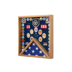 Scout flag display, Scout display case, Scout gift The Military Gift Store