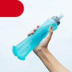 SD24 500ML Sports Hydration Experts Kettle BPA Free Soft Flask Water Bottle Mode Pull Switch Or Rotary Switch Soft Flask Collapsible Sports Water Bottle for Hydration Pack for Running Hiking Cycling Climbing Stevvex