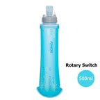 SD24 500ML Sports Hydration Experts Kettle BPA Free Soft Flask Water Bottle Mode Pull Switch Or Rotary Switch Soft Flask Collapsible Sports Water Bottle for Hydration Pack for Running Hiking Cycling Climbing Stevvex