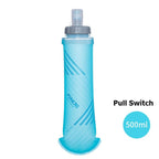 SD24 500ML Sports Hydration Experts Kettle BPA Free Soft Flask Water Bottle Mode Pull Switch Or Rotary Switch Soft Flask Collapsible Sports Water Bottle for Hydration Pack for Running Hiking Cycling Climbing Stevvex