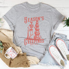 Season's Creepings Tee Peachy Sunday