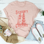 Season's Creepings Tee Peachy Sunday