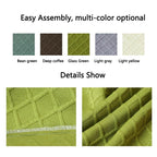 Seat Covers for Dining Room Chairs Stretch Round Home Seat Cover Jacquard Spandex Slipcovers Protector Case Chair Cover Stretch for Kitchen Hotel Banquet Stool Cover Stevvex
