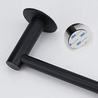Self-Adhesive Stainless Steel Toilet Roll Paper Holder Organizers Bar Towel Ring Rail Rack Non-Drilling Toilet Accessories Toilet Paper Holder Wall Mounted Stainless Steel Toilet Roll Holder Brushed Nickel Toilet Tissue Holder For Bathroom Stevvex