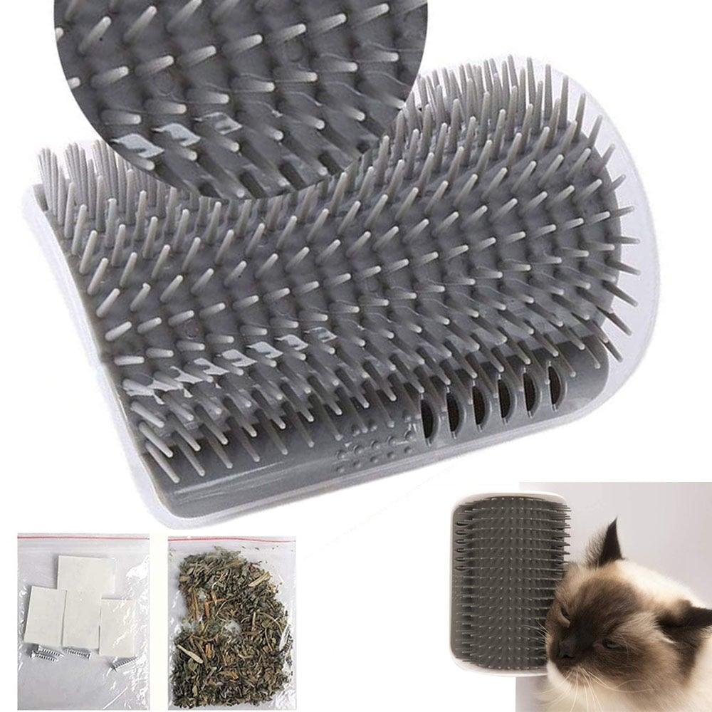 Self Groomer Cat Brush Angle Cat Massager Cat Accessories Self-raising Beautician Massage Comb Cat Toy Cat Supplies Teasing Cat  Self Groomer Cat Brush Interactive Cat Toy Stevvex