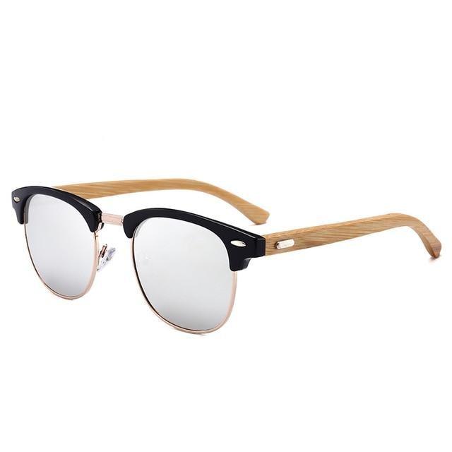 Semi Rimless Frame Driving Sunglasses Men Black Business Design Sun Glasses Stylish Cool Polarized Sunglasses For Men  Retro Frame New Driving Sunglasses Outdoor Round Shaped Elegant Shades  Comfortable Eyewear Stevvex