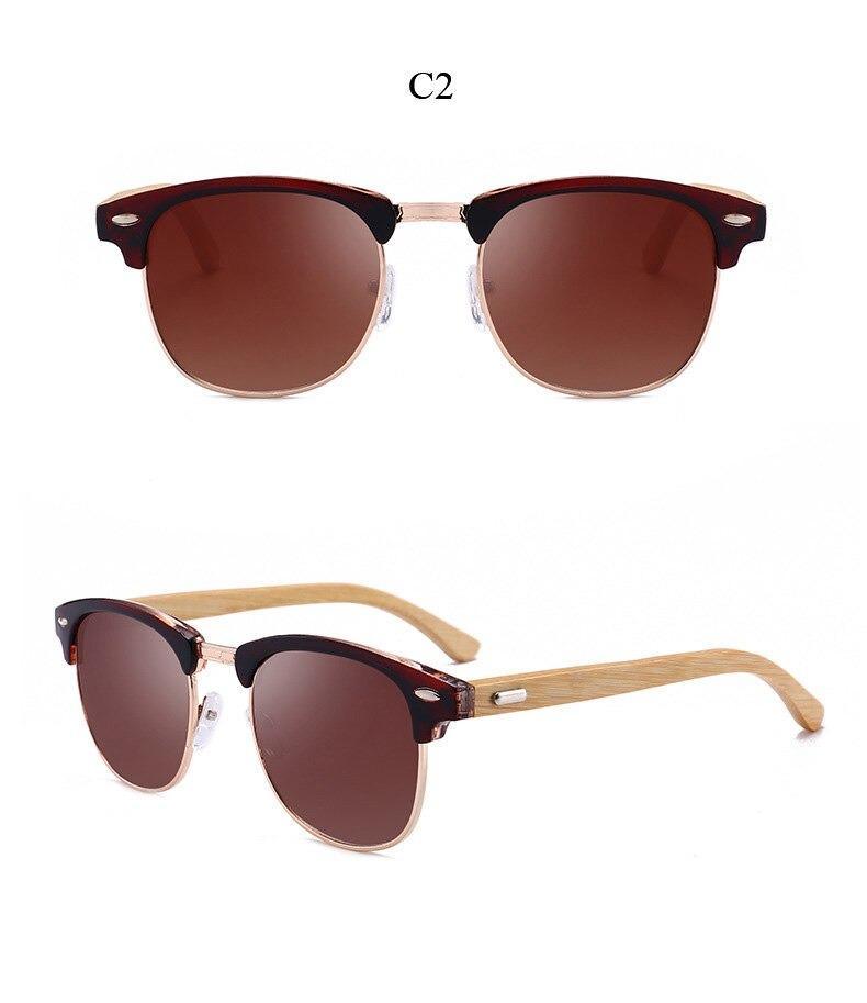 Semi Rimless Frame Driving Sunglasses Men Black Business Design Sun Glasses Stylish Cool Polarized Sunglasses For Men  Retro Frame New Driving Sunglasses Outdoor Round Shaped Elegant Shades  Comfortable Eyewear Stevvex