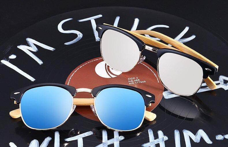 Semi Rimless Frame Driving Sunglasses Men Black Business Design Sun Glasses Stylish Cool Polarized Sunglasses For Men  Retro Frame New Driving Sunglasses Outdoor Round Shaped Elegant Shades  Comfortable Eyewear Stevvex