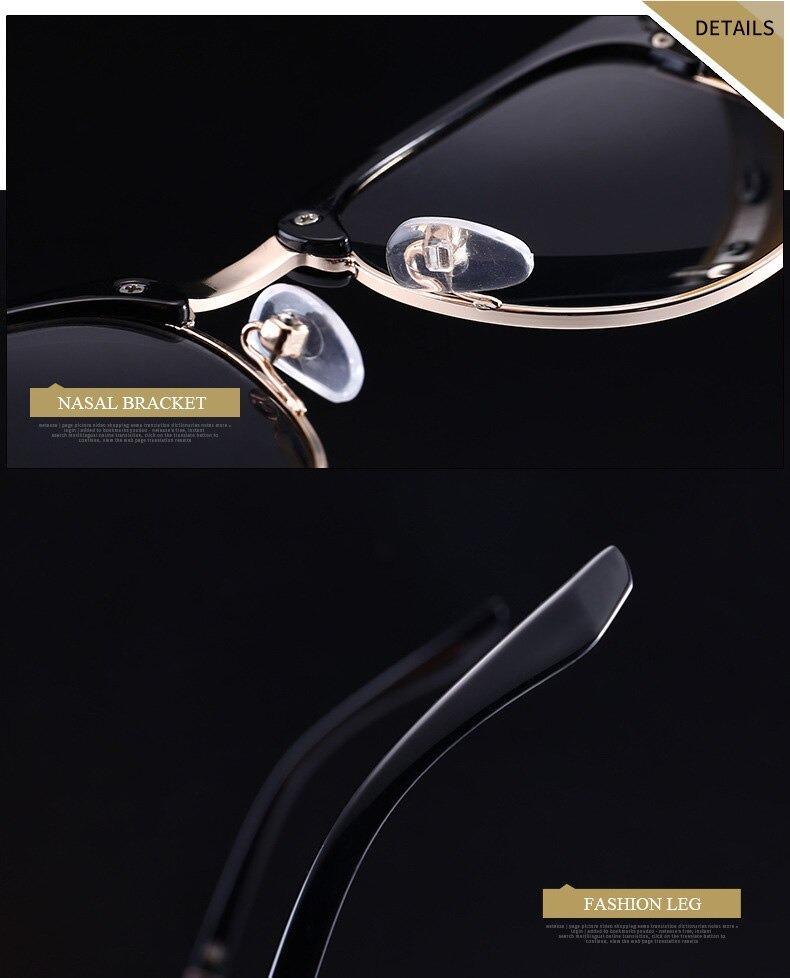 Semi Rimless Frame Driving Sunglasses Men Black Business Design Sun Glasses Stylish Cool Polarized Sunglasses For Men  Retro Frame New Driving Sunglasses Outdoor Round Shaped Elegant Shades  Comfortable Eyewear Stevvex