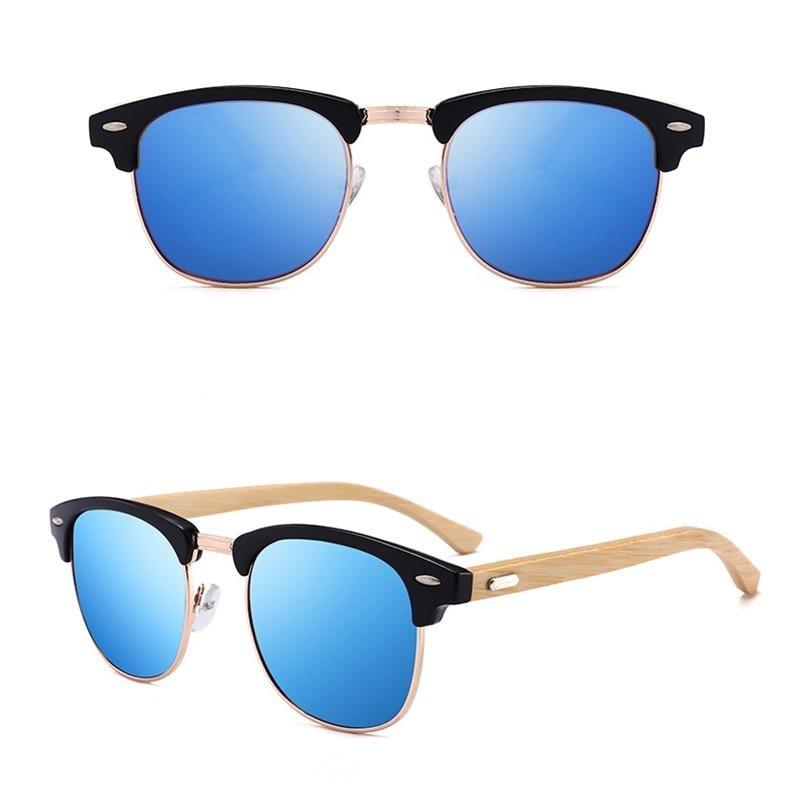 Semi Rimless Frame Driving Sunglasses Men Black Business Design Sun Glasses Stylish Cool Polarized Sunglasses For Men  Retro Frame New Driving Sunglasses Outdoor Round Shaped Elegant Shades  Comfortable Eyewear Stevvex
