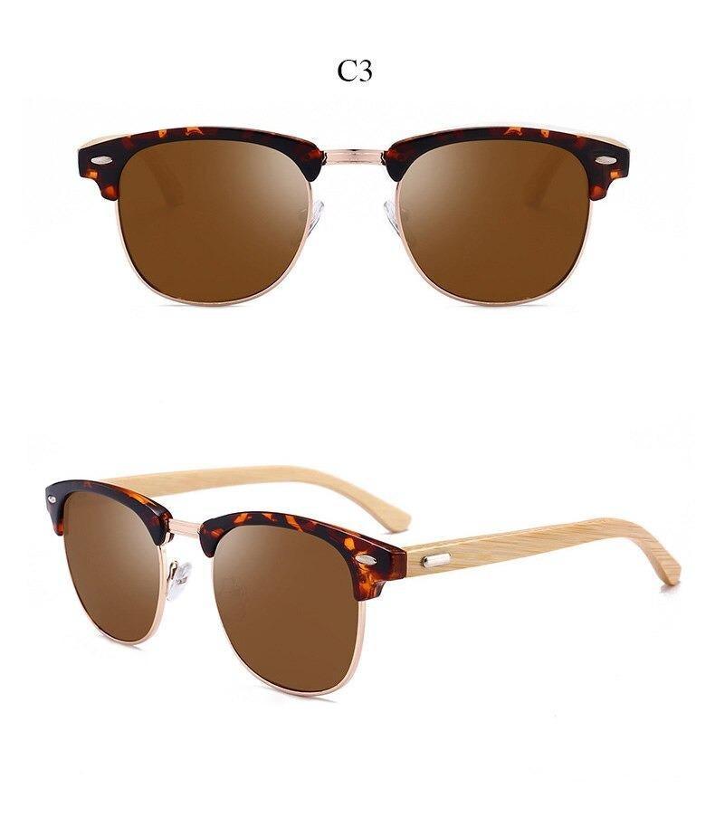 Semi Rimless Frame Driving Sunglasses Men Black Business Design Sun Glasses Stylish Cool Polarized Sunglasses For Men  Retro Frame New Driving Sunglasses Outdoor Round Shaped Elegant Shades  Comfortable Eyewear Stevvex