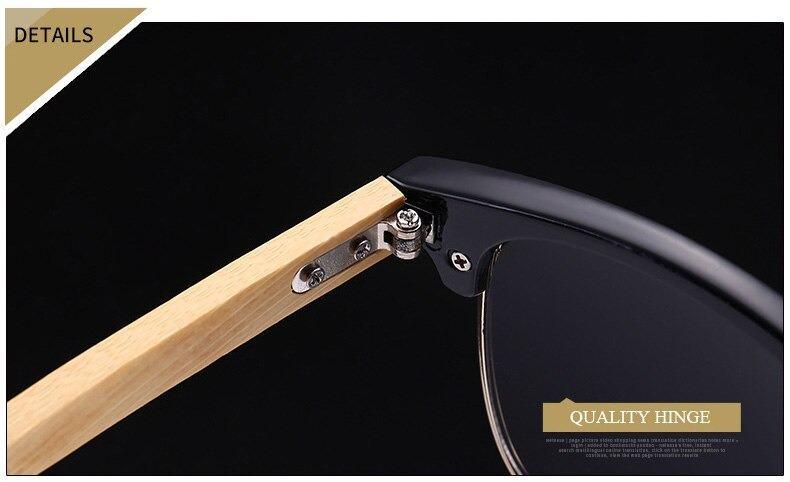 Semi Rimless Frame Driving Sunglasses Men Black Business Design Sun Glasses Stylish Cool Polarized Sunglasses For Men  Retro Frame New Driving Sunglasses Outdoor Round Shaped Elegant Shades  Comfortable Eyewear Stevvex