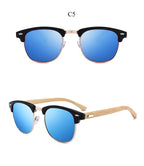 Semi Rimless Frame Driving Sunglasses Men Black Business Design Sun Glasses Stylish Cool Polarized Sunglasses For Men  Retro Frame New Driving Sunglasses Outdoor Round Shaped Elegant Shades  Comfortable Eyewear Stevvex