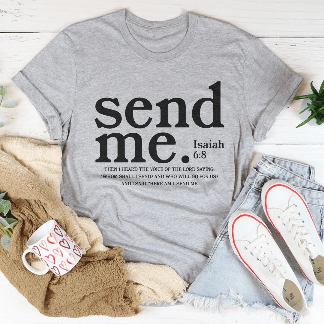Send Me Isaiah Tee Peachy Sunday