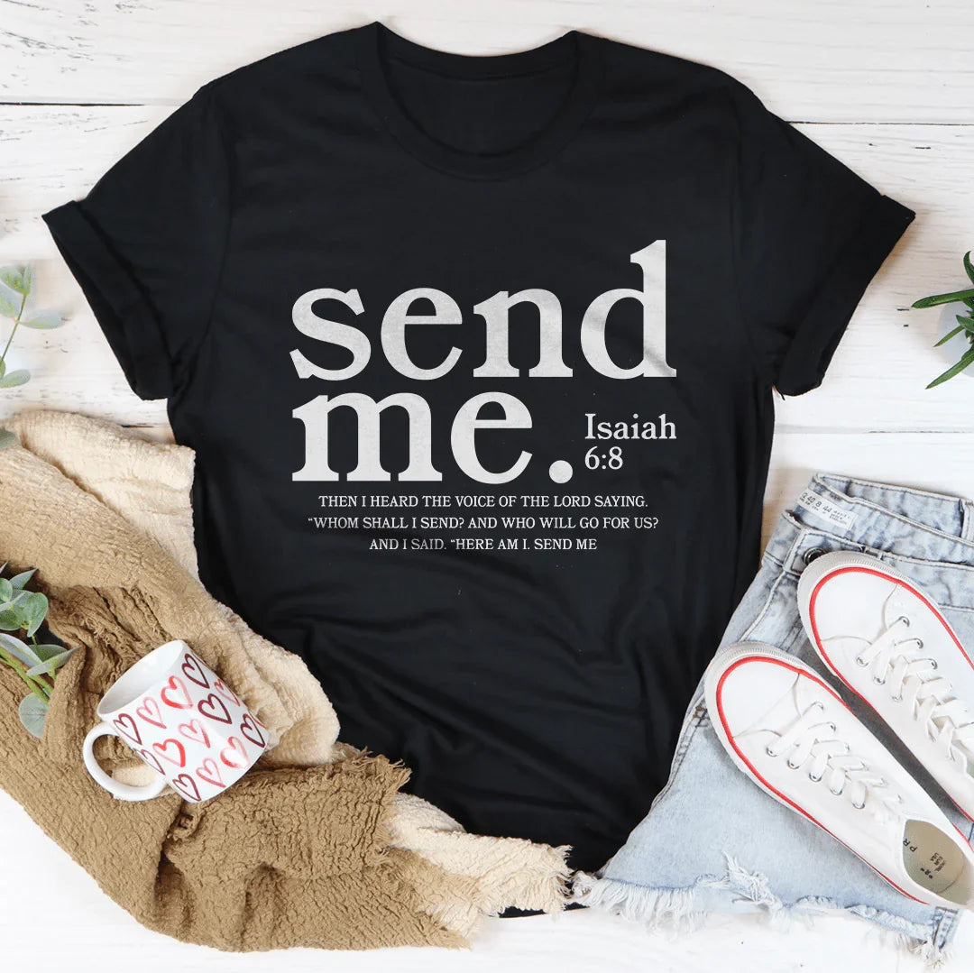 Send Me Isaiah Tee Peachy Sunday