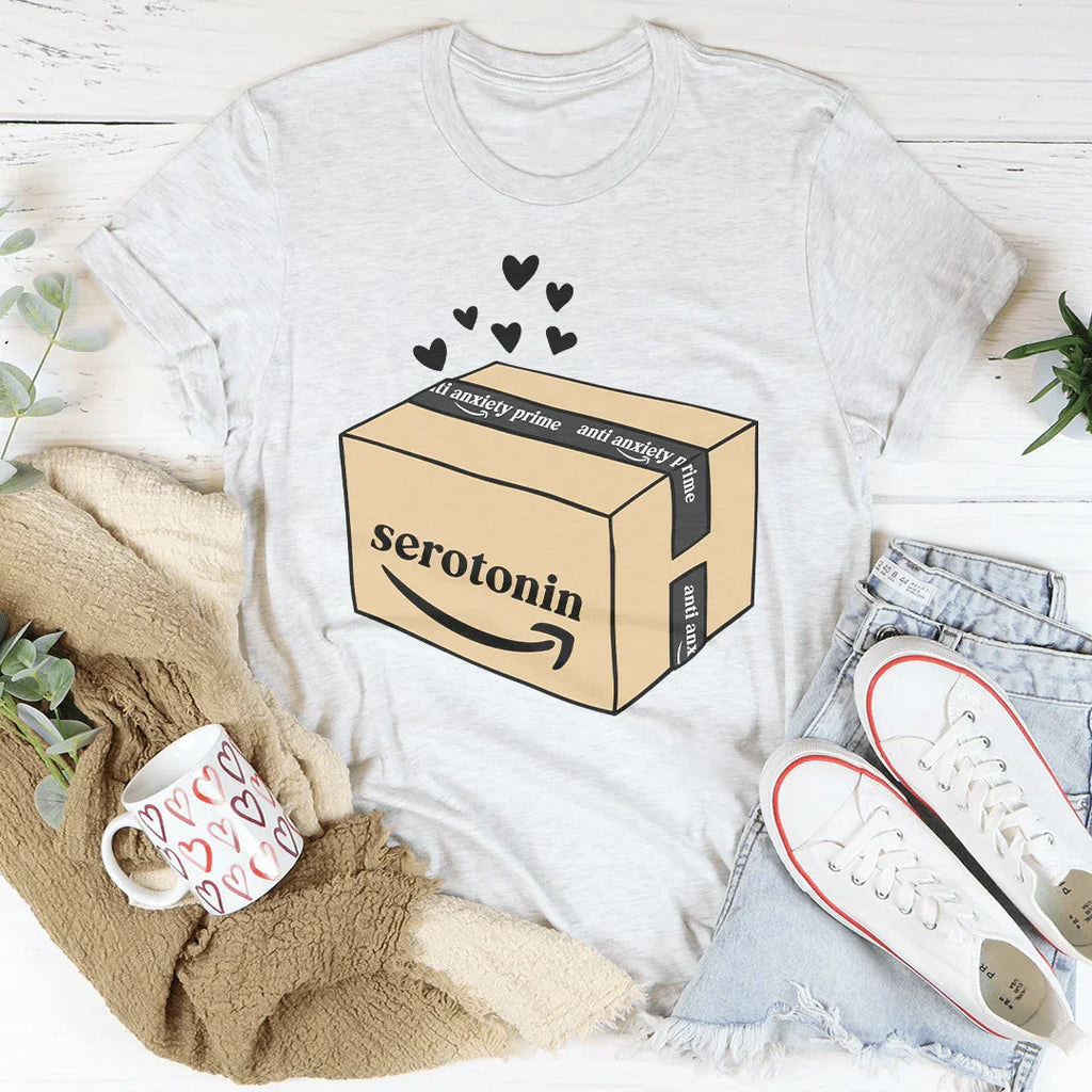 Serotonin Tee Peachy Sunday