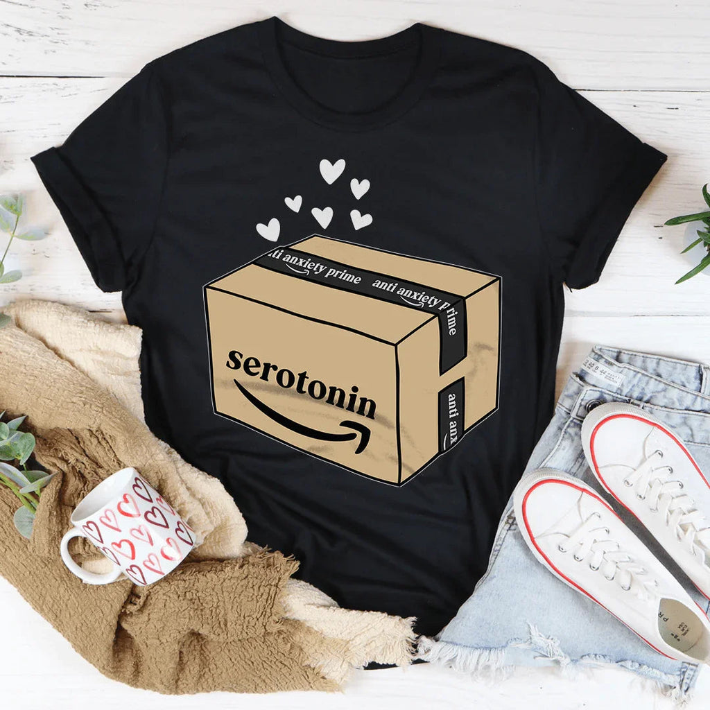 Serotonin Tee Peachy Sunday