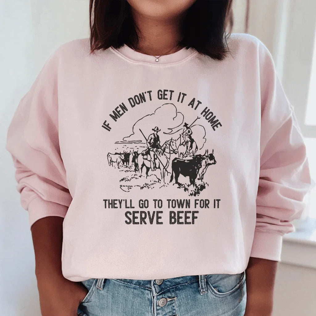 Serve Beef Sweatshirt