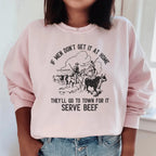 Serve Beef Sweatshirt