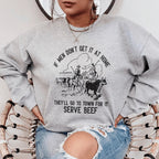 Serve Beef Sweatshirt