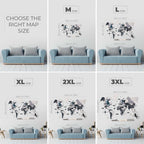 Bundle: Colored Map and Airplanes Pins - SJB-DIAMOND ELITES