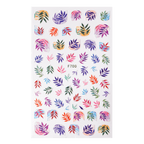 Sexy Lady Pattern 3D Nail Stickers Character Image Decals Slider Valentine Black White Nail Art Decoration Strip Line Nail Decal Self-Adhesive 3D Wave Design Decoration for Women Girls Art Stickers Decal Decoration Metallic Curve Strip Line Nail Stevvex