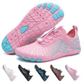 Shuilv Loraxpro Barefoot Shoes Women，Hike Footwear Barefoot Shoes Women Men Water Shoes for Women Shoes with Wide Toe Box Neuropathy Shoes for Women Comfort wear Shoes Grounded Non-Slip Pink Pi-Mart