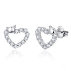 Heart Stud Earrings Pi-Mart