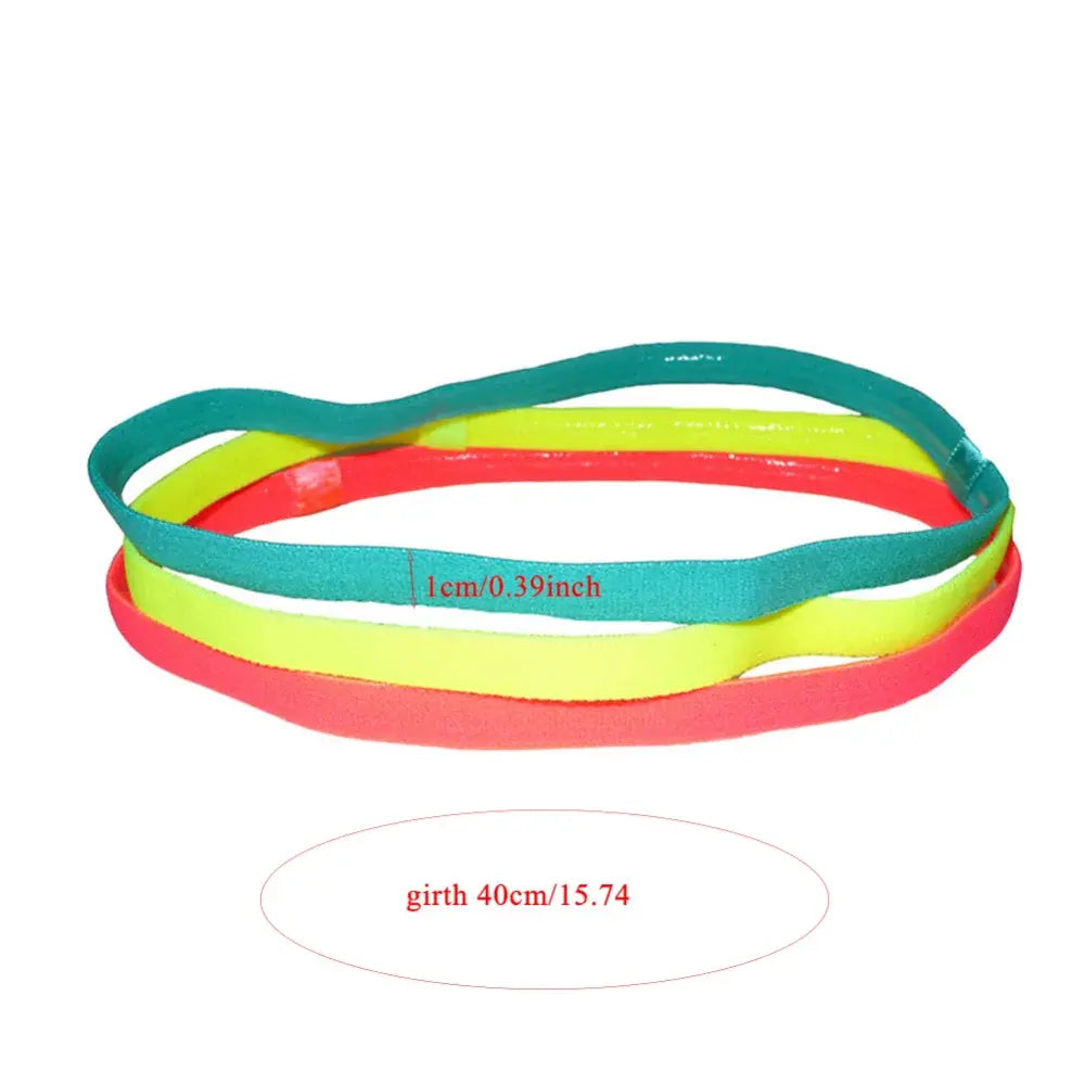 3Pcs Unisex Sports Hairband Pi-Mart
