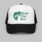 Shake That Bass Trucker Hat Peachy Sunday