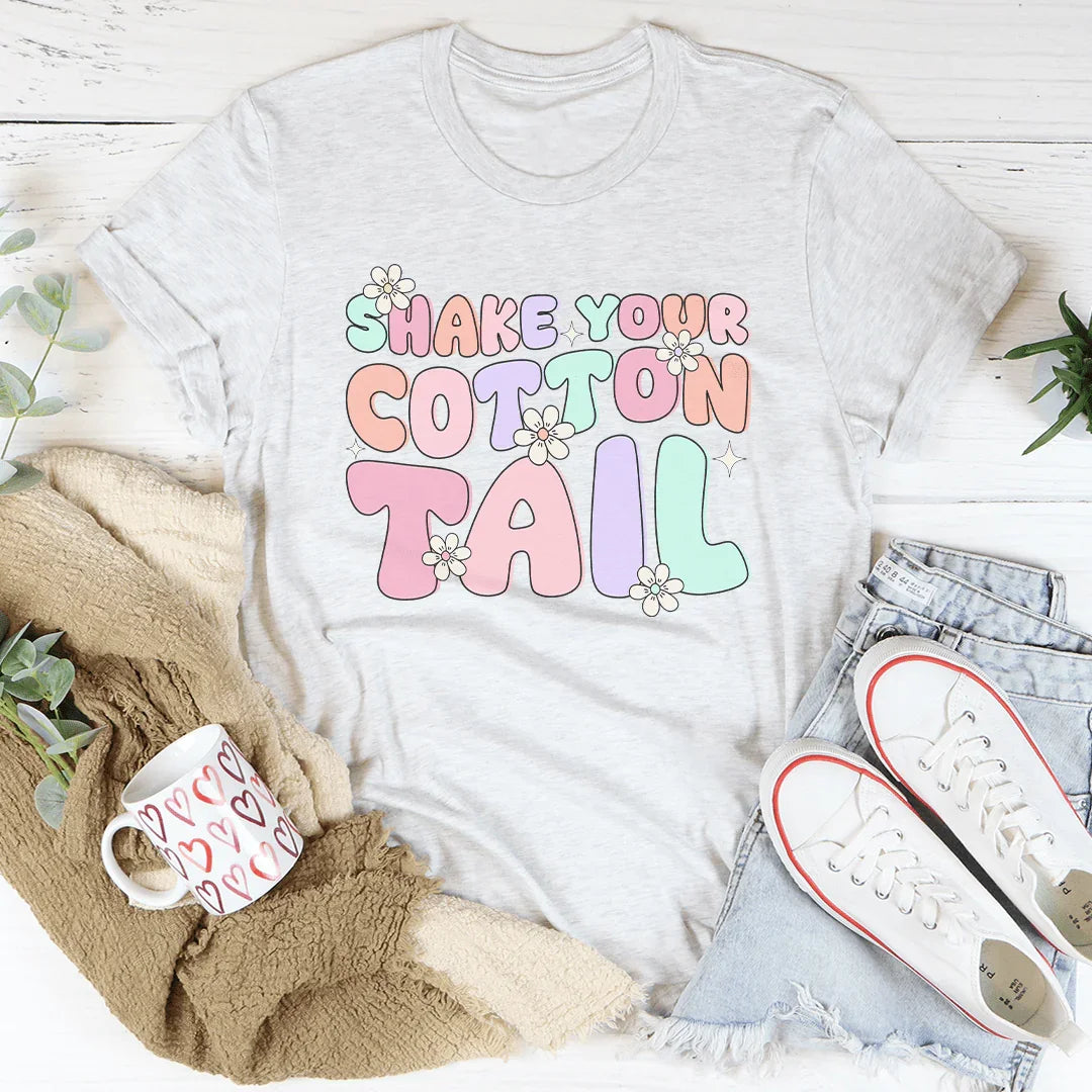 Shake Your Cotton Tail Tee Peachy Sunday