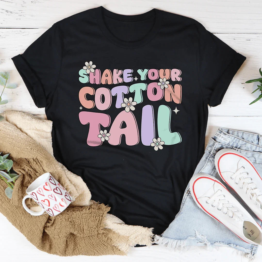Shake Your Cotton Tail Tee Peachy Sunday