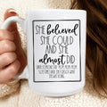 She Believed She Could Mom Mug - SJB-DIAMOND ELITES