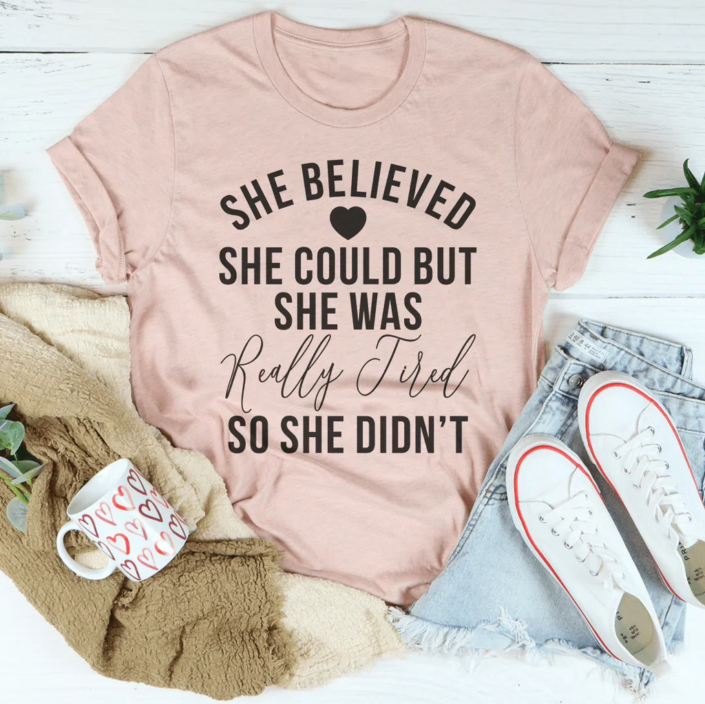 She Believed She Could Tee - SJB-DIAMOND ELITES