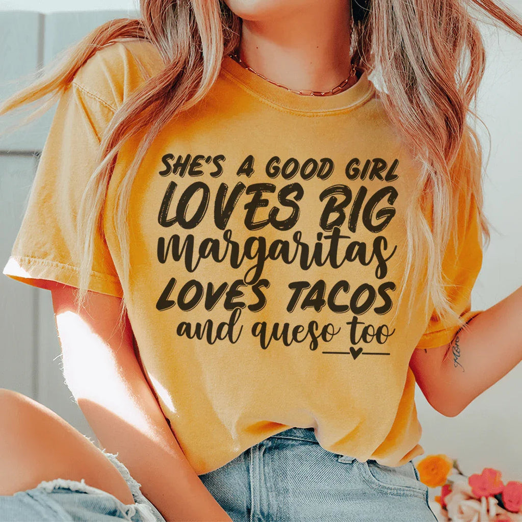 She's A Good Girl Tee Peachy Sunday