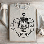 She's Whisky In A Tea Cup Sweatshirt Peachy Sunday