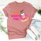 She Wants Donuts Tee
