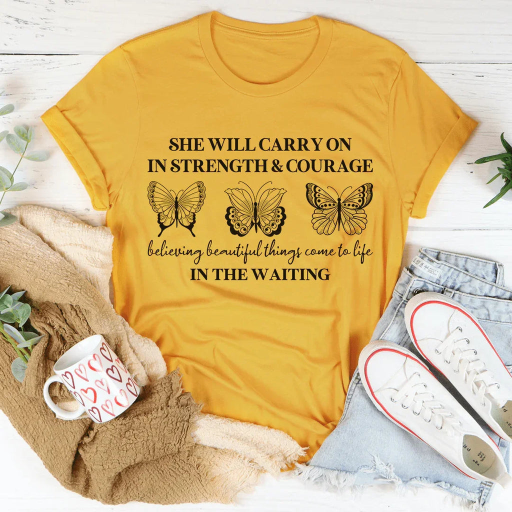 She Will Carry On Tee