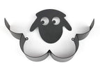 Sheep Toilet Paper Roll Holder Bathroom Wall Mounted Loo Rolls Storage Metal Rack Mount Hold Up 7 Rolls Novelty Animal Decorative Toilet Paper Holders Tissue Paper Storage Stand Wall Mount Iron Tissue Basket Sheep Art Decoration Bathroom House Office Stevvex
