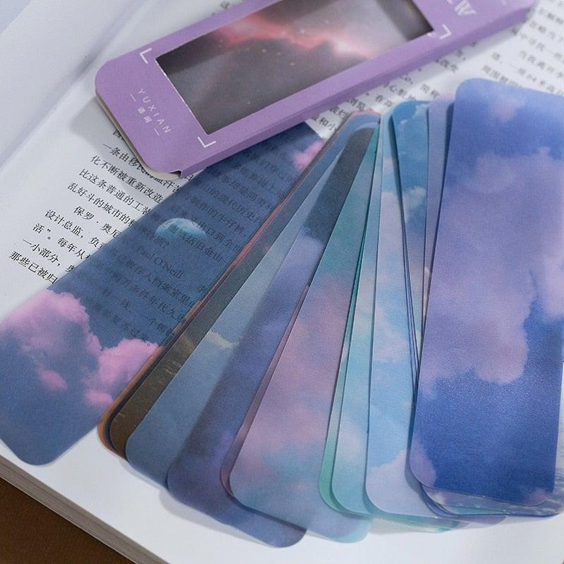 Sheets Scrapbooking Deco Craft Paper Bookmark For Teachers Students Classroom Rewards Supplies Page Markers Assorted Book Markers Durable Magnetic Page Clip For Students Teachers Reading Stevvex