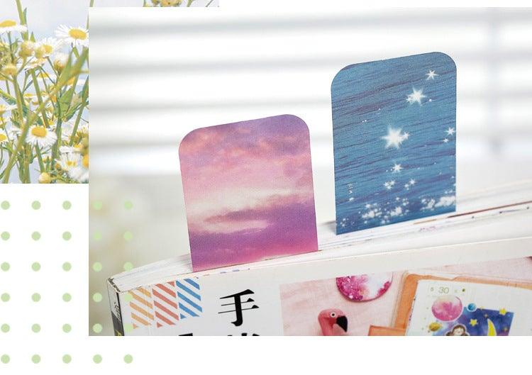 Sheets Scrapbooking Deco Craft Paper Bookmark For Teachers Students Classroom Rewards Supplies Page Markers Assorted Book Markers Durable Magnetic Page Clip For Students Teachers Reading Stevvex