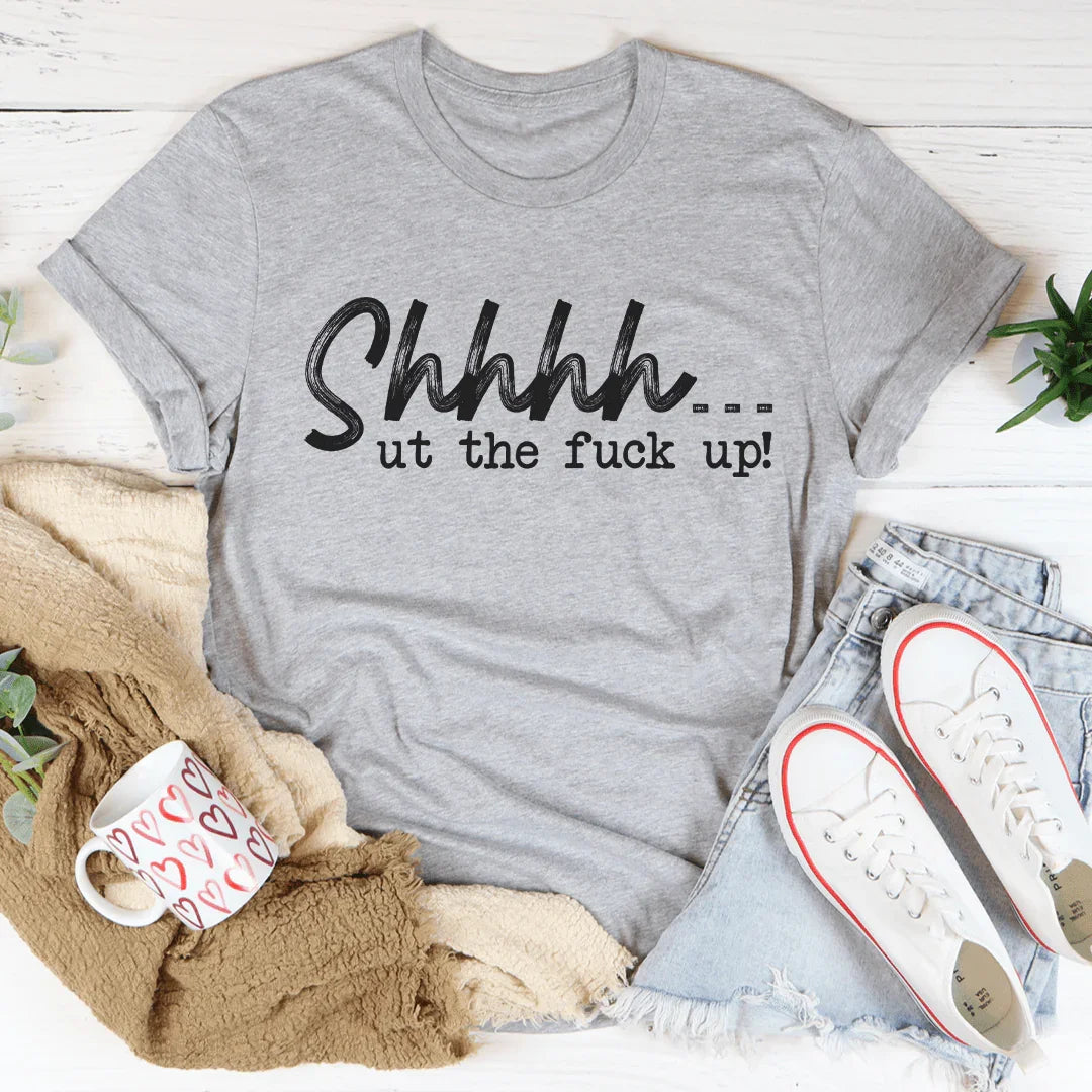 Shhhh Tee Peachy Sunday