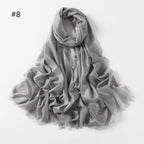Shining Artificial Bright Silk Hijab (MH100)