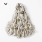 Shining Artificial Bright Silk Hijab (MH100)
