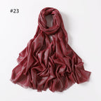 Shining Artificial Bright Silk Hijab (MH100)