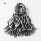 Shining Artificial Bright Silk Hijab (MH100)