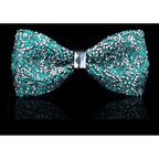 Shiny Butterfly Men Bowtie Sparkling Wedding Bridegroom Bow Ties  Adjustable Length Party Bowties Stevvex