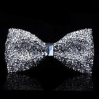 Shiny Butterfly Men Bowtie Sparkling Wedding Bridegroom Bow Ties  Adjustable Length Party Bowties Stevvex