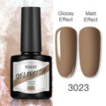 Shiny Womens Gel Nail Polish Permanent Painting Glossy Matte Effect For Manicure Nail Art Design For Womens and Girls Stevvex
